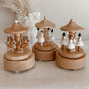 Heirloom Wooden Musical Carousel