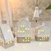 Lucia Ceramic House with Lights