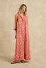 Isha Dress - Spring Daisy Crimson