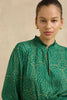 Nala Dress - Green Paisley