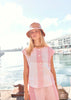Safria Gingham Top - Pink Red Gingham