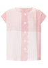 Safria Gingham Top - Pink Red Gingham