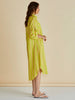 Hayman Shirt Dress - Yellow/Pink