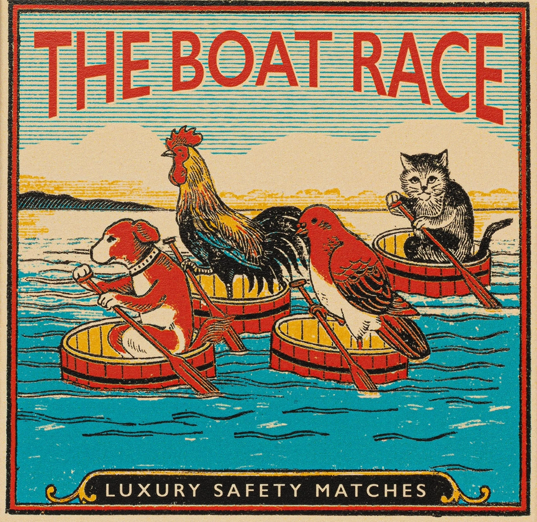Archivist Match Boxes - Boat Race – Confetti Emporium