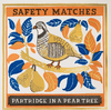 Archivist Match Boxes - Partridge in a Pear Tree