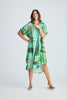 Canal Oversize Shirt Dress - Rainforest