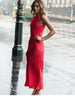 Coogee Dress - Red Swirl