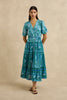 Anyeta Dress - Spring Daisy Blue