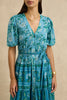 Anyeta Dress - Spring Daisy Blue