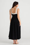 Jolie Dress - Black/Natural