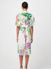 Carlyle Embroidered Dress - Wisteria Alba