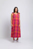 Bali Tie Dress - Pink Check