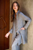 Collared Duster Jacket - Cinder
