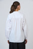 Band V Neck Top - White
