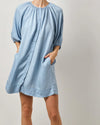 Montego Dress - Chambray Blue