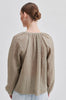 Tascha Blouse - Vintage Khaki