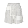 Tiarra Graphic Shorts - Vaporous White