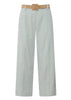 Odette Belted Pant - Cypress