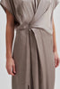 Aygo Drape Dress - Vintage Khaki