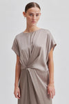 Aygo Drape Dress - Vintage Khaki