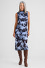 Salem Dress - Blue Abstract Floral