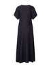 Pinstripe Ponte Dress - Navy
