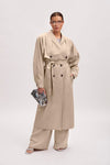 Mapina Trench Coat - String