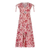 Khloe Dress - Rust & Oatmeal Multi Floral
