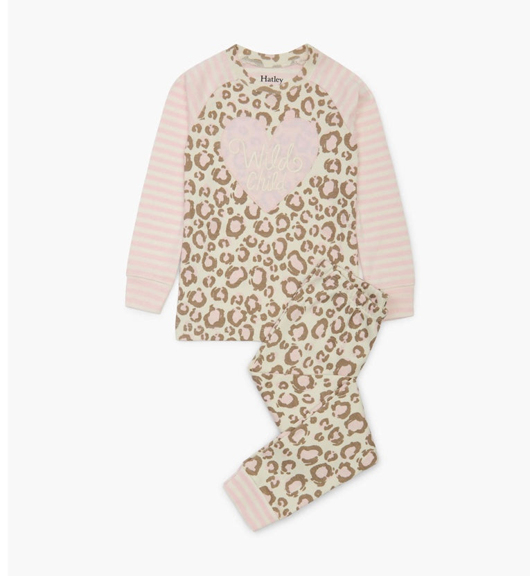 Hatley Painted Leopard Organic Cotton Pyjamas – Confetti Emporium
