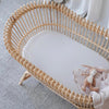 100% Organic Bamboo Bassinet Fitted Sheet