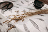 Feathers Table Cloth - 147cmx250cm