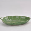Mode Leaf Oval Bowl - Green
