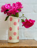 Medium Vase - Pink Spot