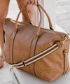 Alexis Stripe Strap Travel Bag