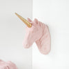 Unicorn Wall Hanging - Pink & Gold