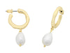 Liberte Florence Earring - Gold Pearl