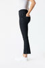 Bianco Jade Crop/Bootcut Jean - Black