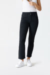 Bianco Jade Crop/Bootcut Jean - Black