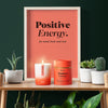 Aromatherapy 200grm Soy Candle - Positive Energy