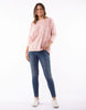 Trinny Long Sleeve Tee - Pink Blossom